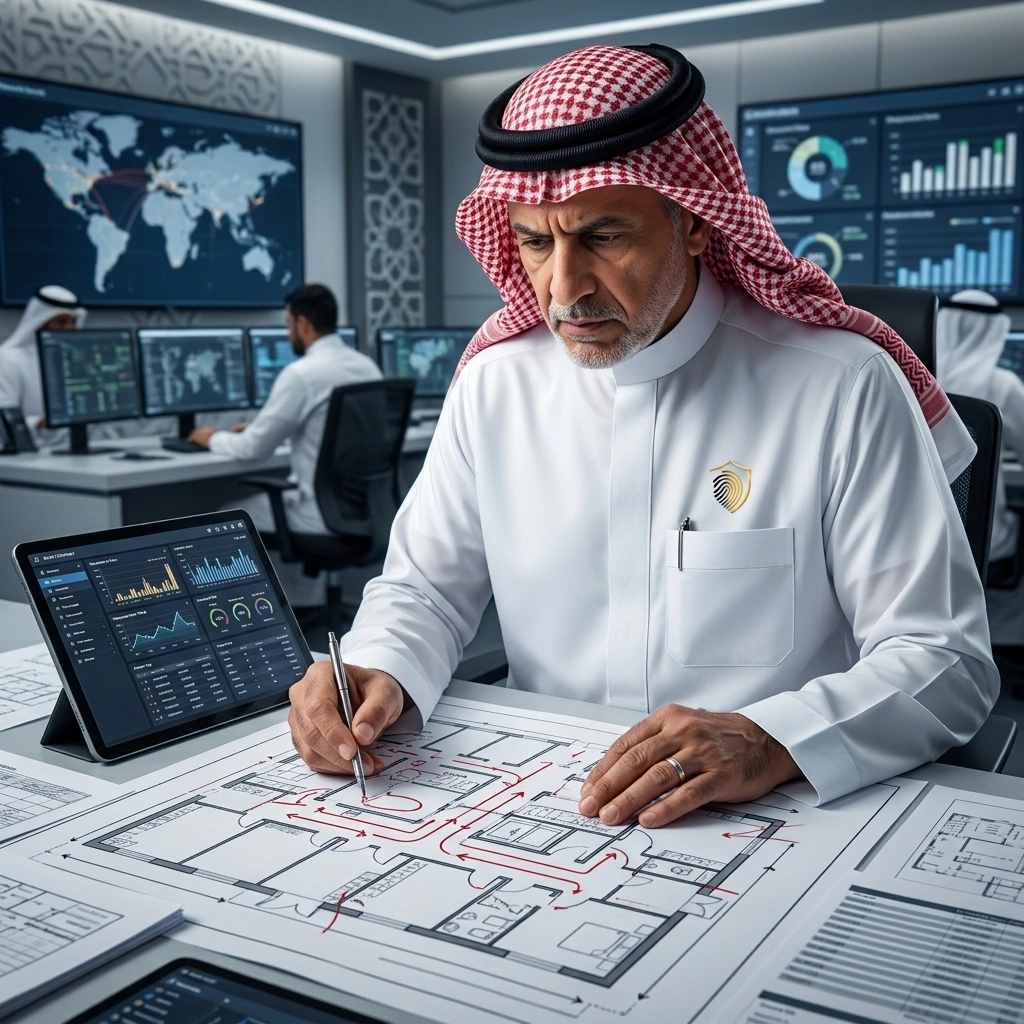 مراجعة الإجراءات الأمنية والتشغيلية