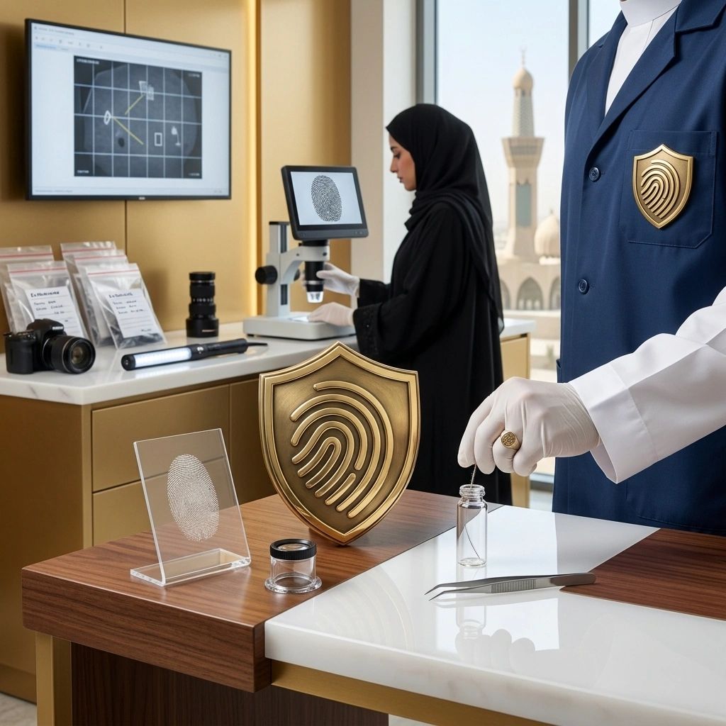 الأدلة الجنائية ومسرح الجريمة